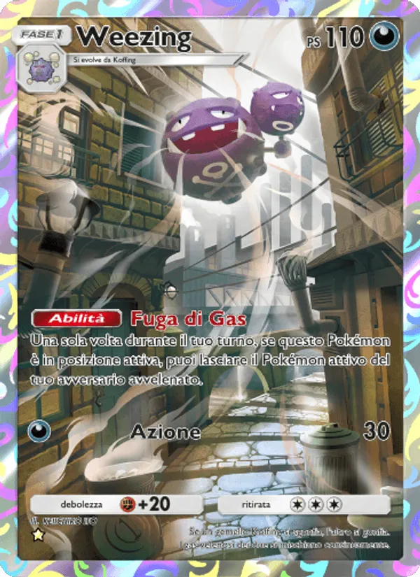 Weezing · Geni Supremi 243/226