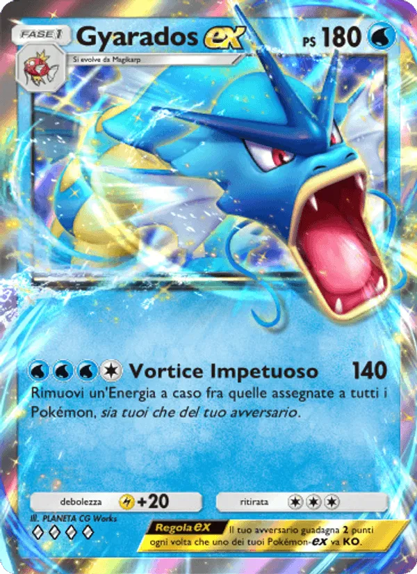Gyarados-ex · L'Isola Misteriosa 018/68