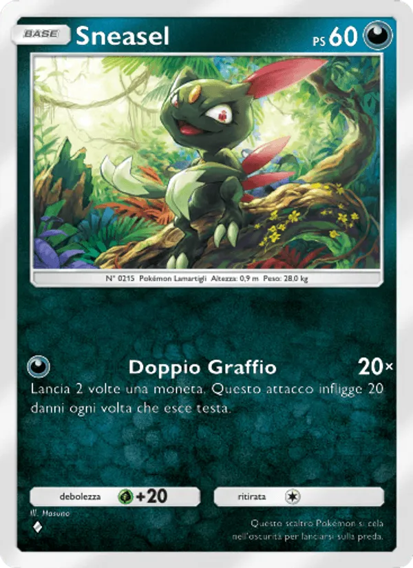 Sneasel · Scontro Spaziotemporale 098/140