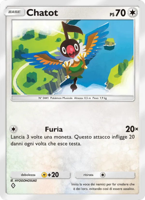 Chatot · Scontro Spaziotemporale 141/140