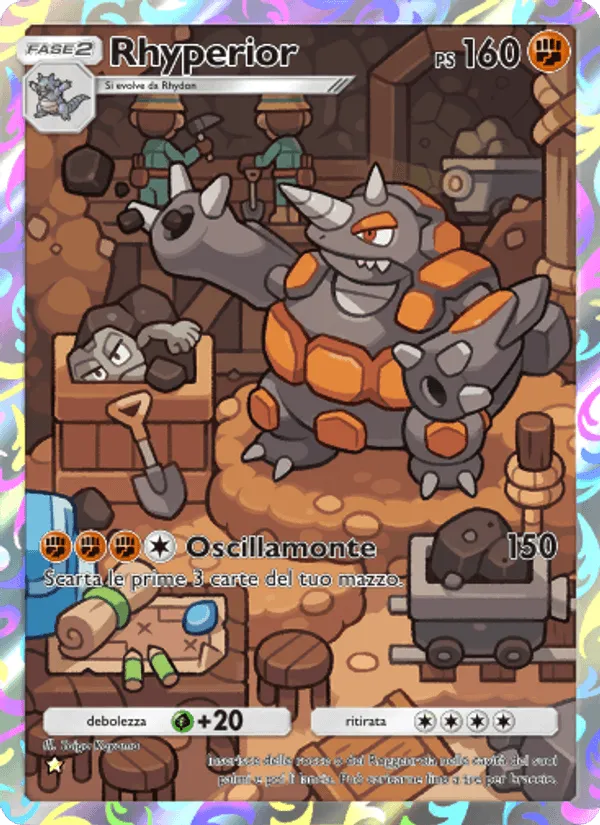 Rhyperior · Scontro Spaziotemporale 169/140