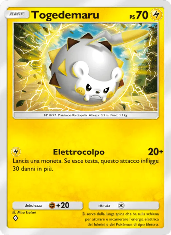 Togedemaru · Guardiani Astrali 067/155