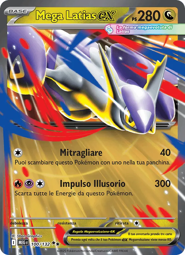 Mega Latias-ex · Megaevoluzione 100/132