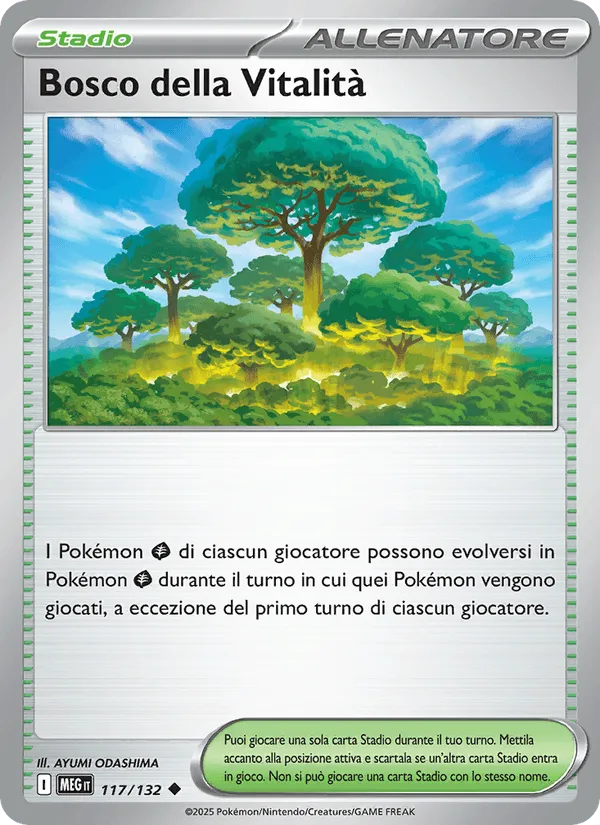 Bosco della Vitalità · Megaevoluzione 117/132