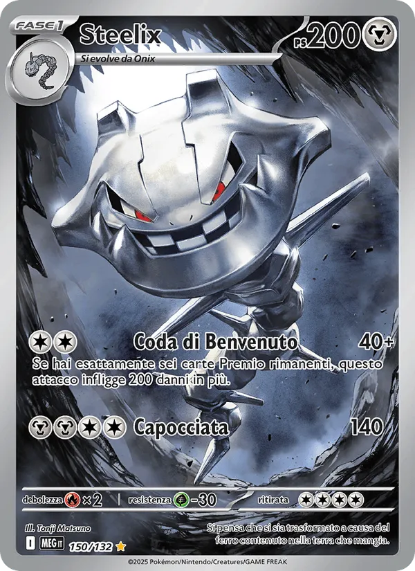 Steelix · Megaevoluzione 150/132