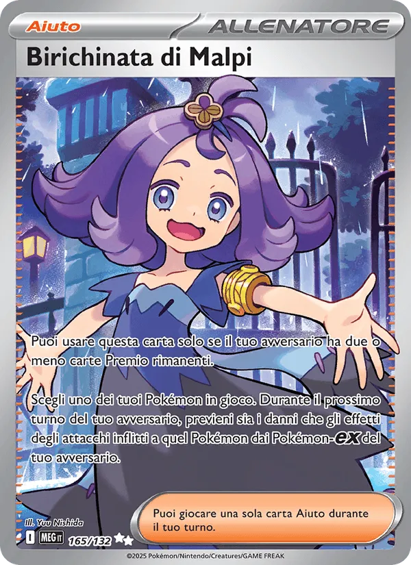 Birichinata di Malpi · Megaevoluzione 165/132