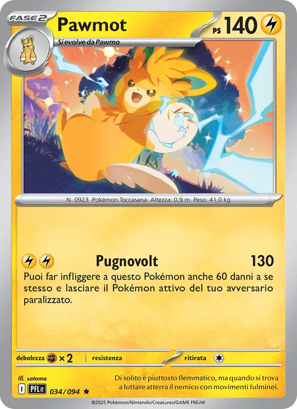 Pawmot · Fiamme Spettrali 034/94