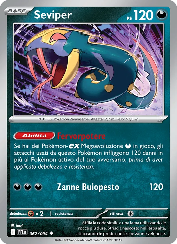 Seviper · Fiamme Spettrali 062/94