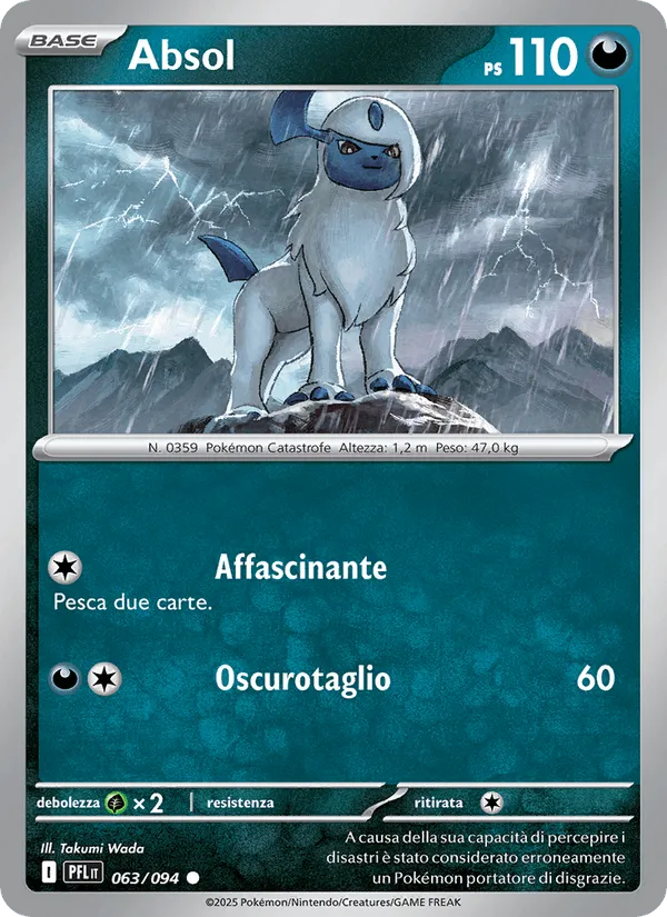 Absol · Fiamme Spettrali 063/94