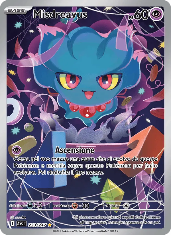 Misdreavus · Ascesa Eroica 233/217