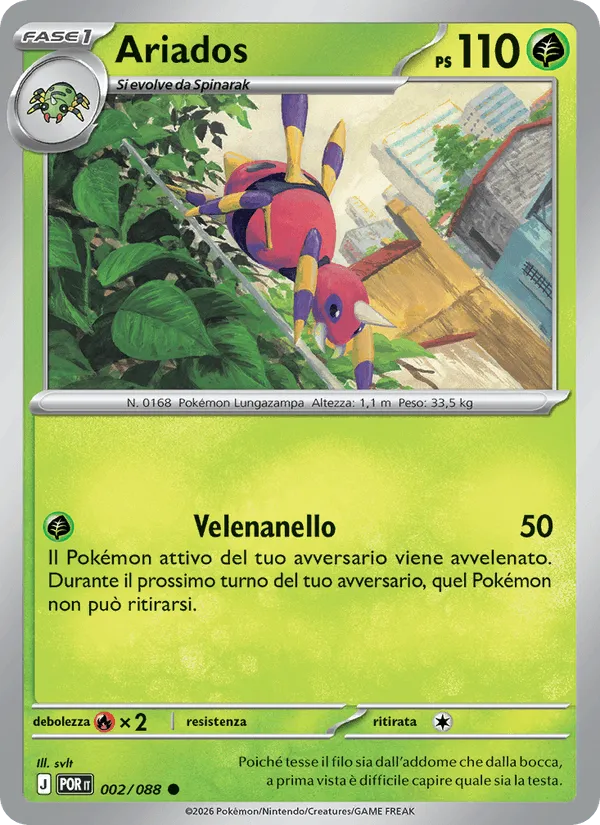 Ariados · Equilibrio Perfetto 002/88