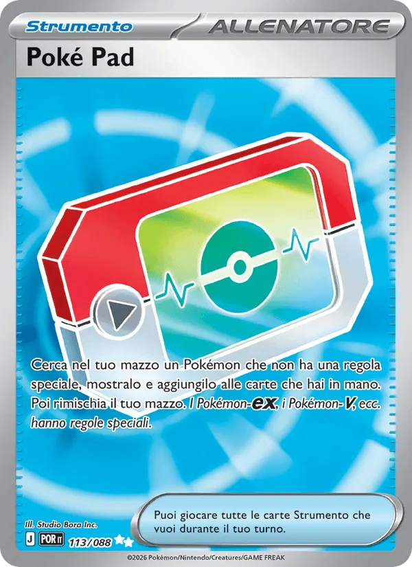 Poké Pad · Equilibrio Perfetto 113/88