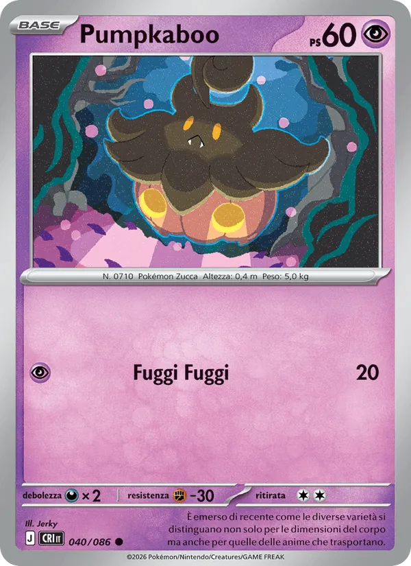 Pumpkaboo · Caos Nascente 040/86