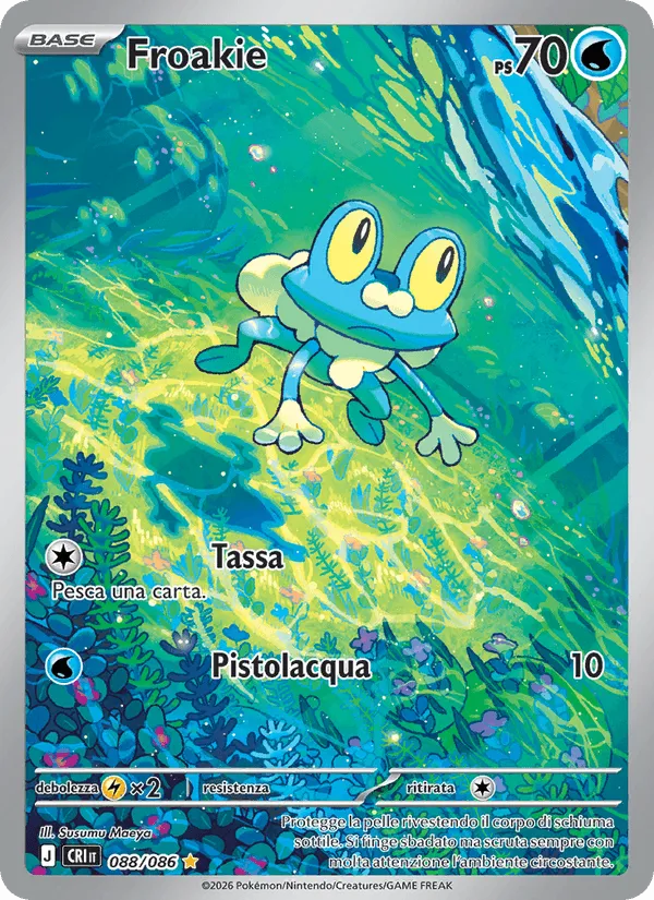 Froakie · Caos Nascente 088/86