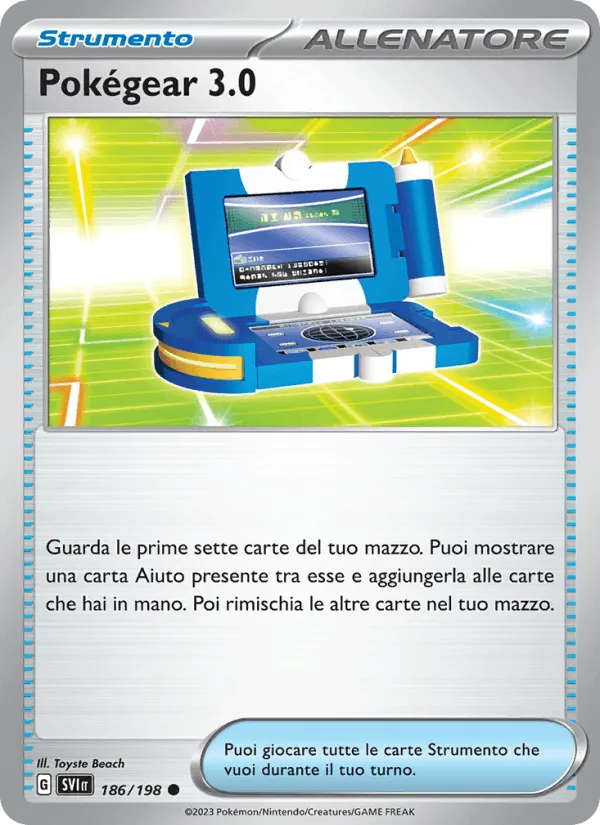 Pokégear 3.0 · Scarlatto e Violetto 186/198