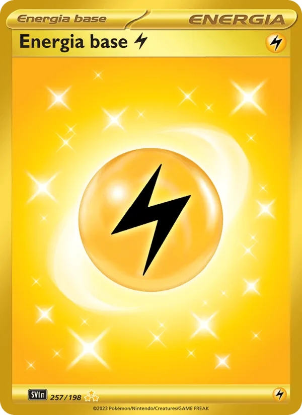 Energia base Lightning · Scarlatto e Violetto 257/198