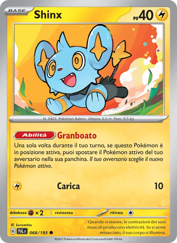 Shinx · Evoluzioni a Paldea 068/193