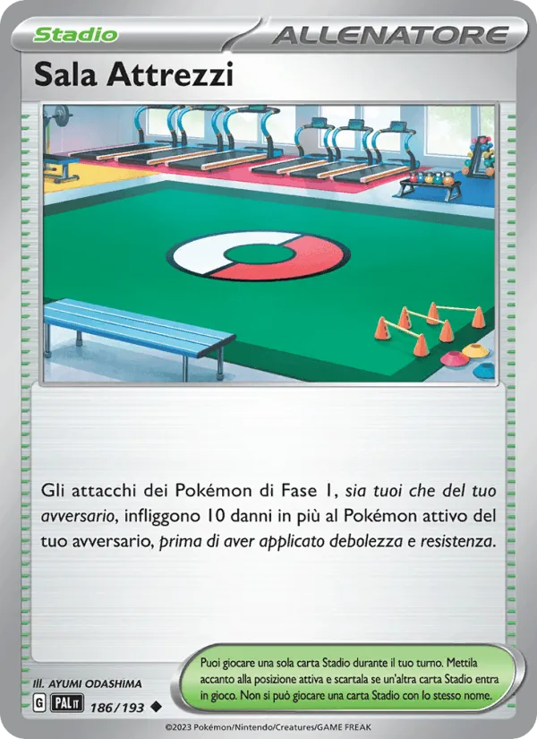 Sala Attrezzi · Evoluzioni a Paldea 186/193