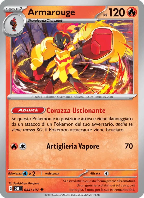Armarouge · Ossidiana Infuocata 044/197