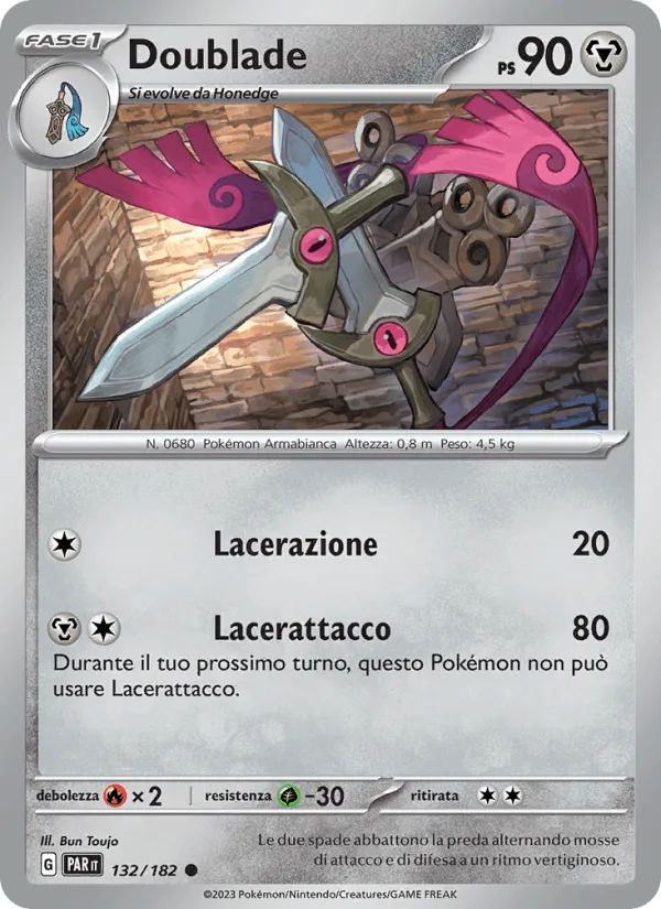 Doublade · Paradosso Temporale 132/182