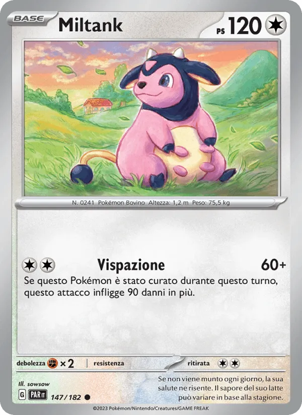 Miltank · Paradosso Temporale 147/182