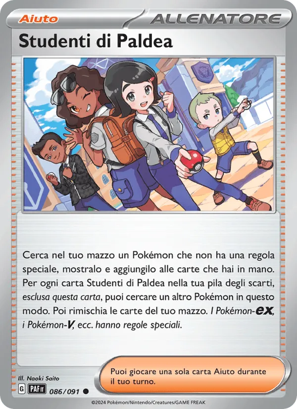 Studenti di Paldea · Destino di Paldea 086/91