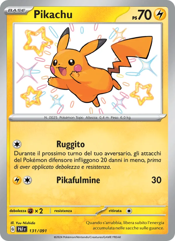 Pikachu · Destino di Paldea 131/91