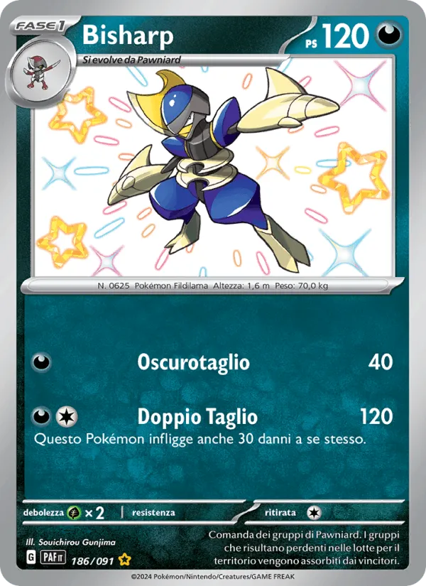 Bisharp · Destino di Paldea 186/91