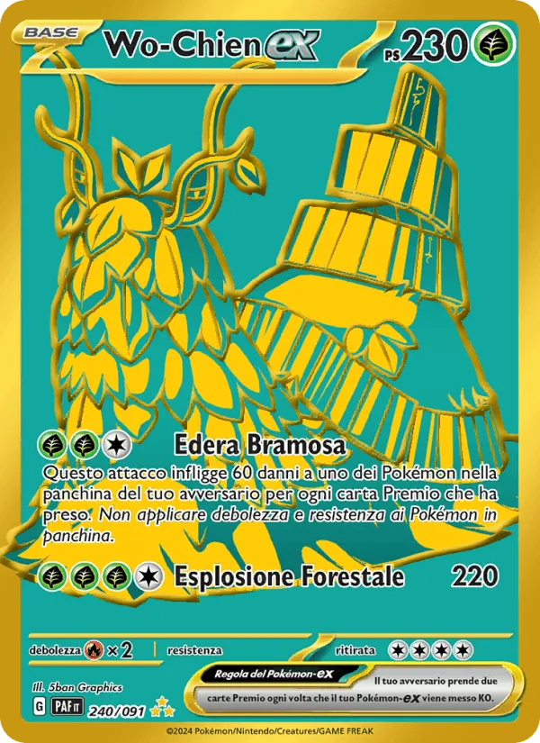 Wo-Chien-ex · Destino di Paldea 240/91