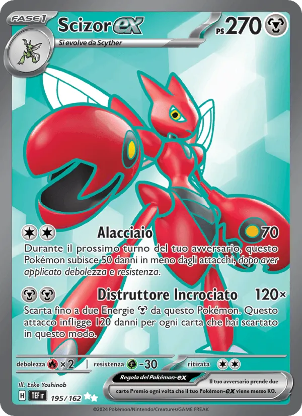 Scizor-ex · Cronoforze 195/162