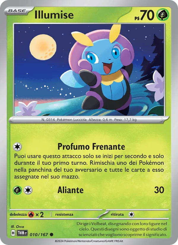 Illumise · Crepuscolo Mascherato 010/167