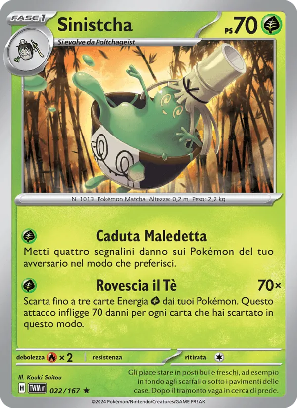 Sinistcha · Crepuscolo Mascherato 022/167
