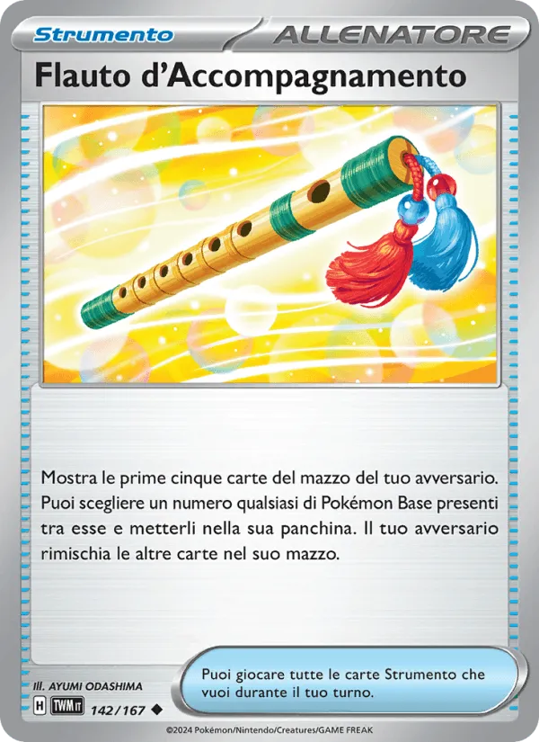 Flauto d'Accompagnamento · Crepuscolo Mascherato 142/167
