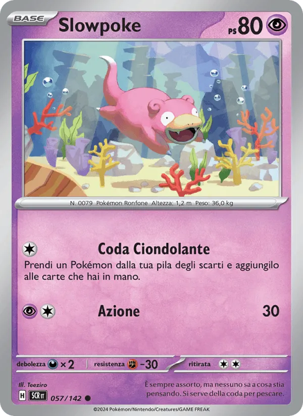 Slowpoke · Corona Astrale 057/142