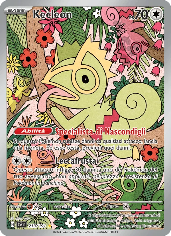 Kecleon · Scintille Folgoranti 213/191