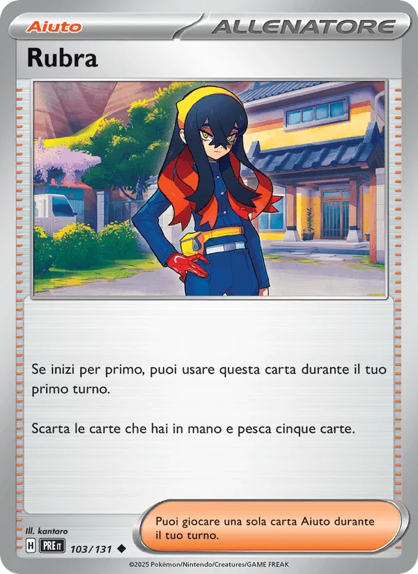Rubra · Evoluzioni Prismatiche 103/131