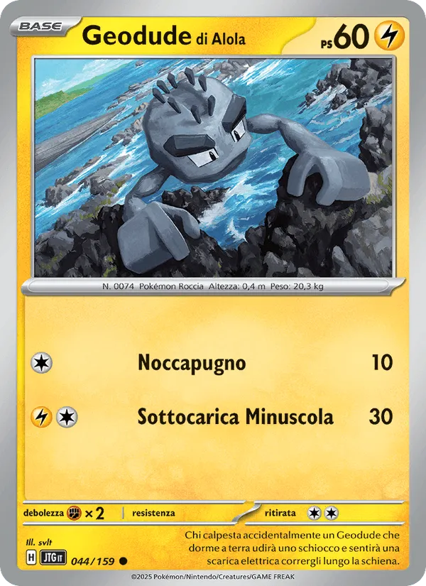 Geodude di Alola · Avventure Insieme 044/159