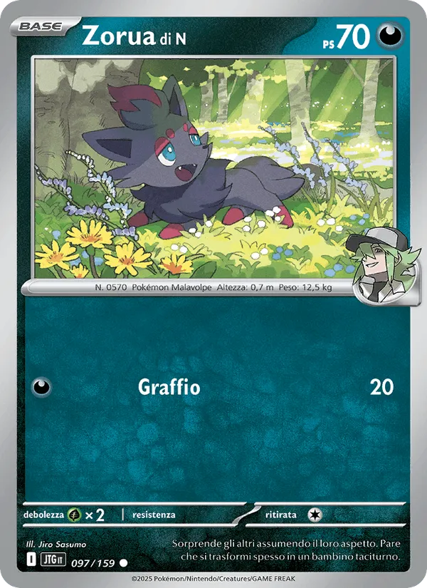 Zorua di N · Avventure Insieme 097/159