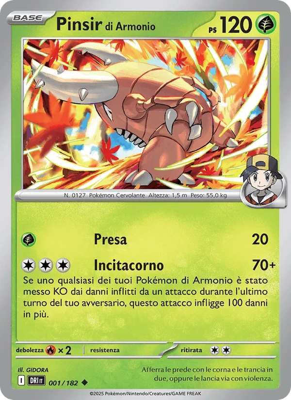 Pinsir di Armonio · Rivali Predestinati 001/182