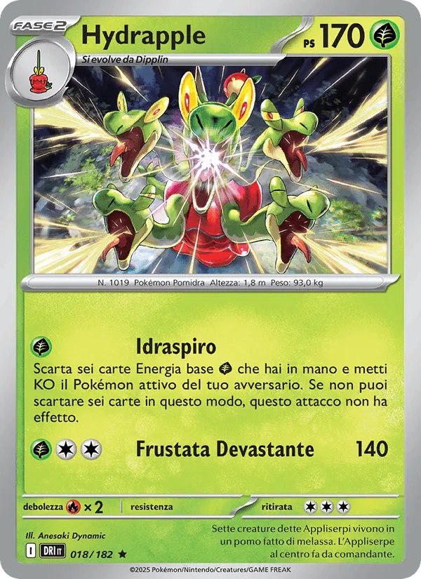 Hydrapple · Rivali Predestinati 018/182