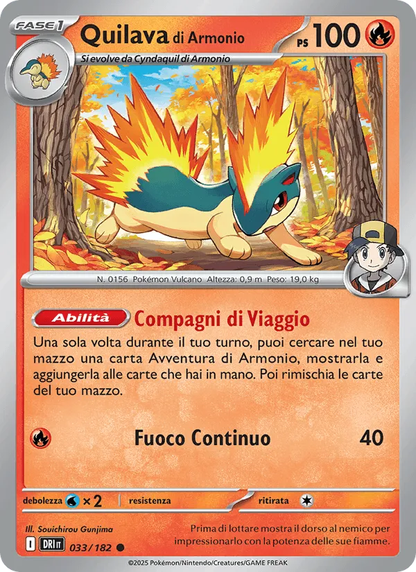 Quilava di Armonio · Rivali Predestinati 033/182