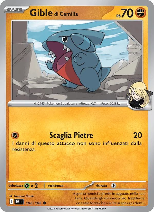 Gible di Camilla · Rivali Predestinati 102/182