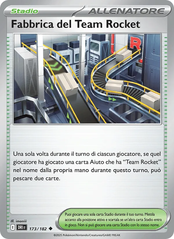 Fabbrica del Team Rocket · Rivali Predestinati 173/182