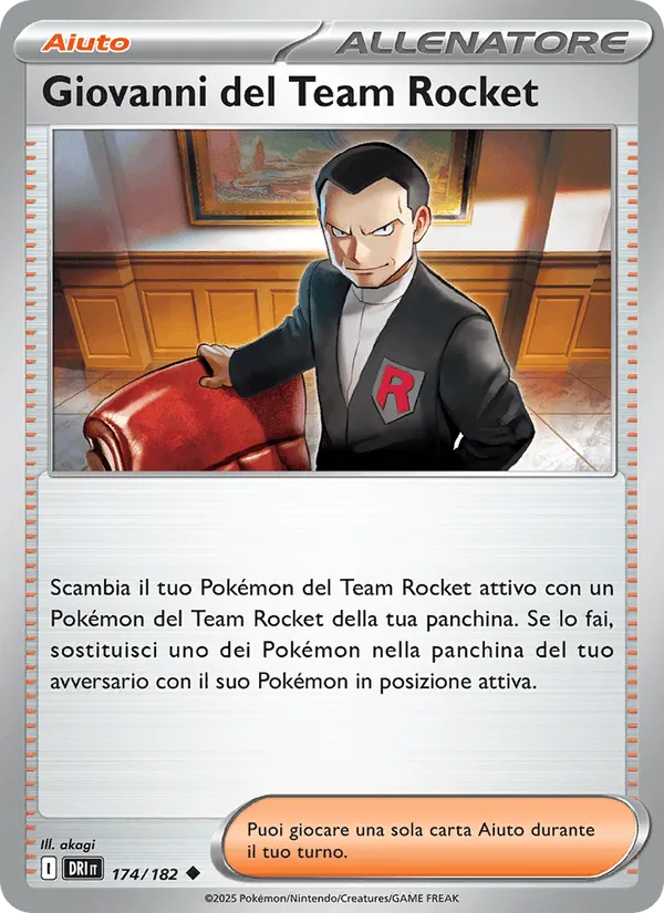 Giovanni del Team Rocket · Rivali Predestinati 174/182