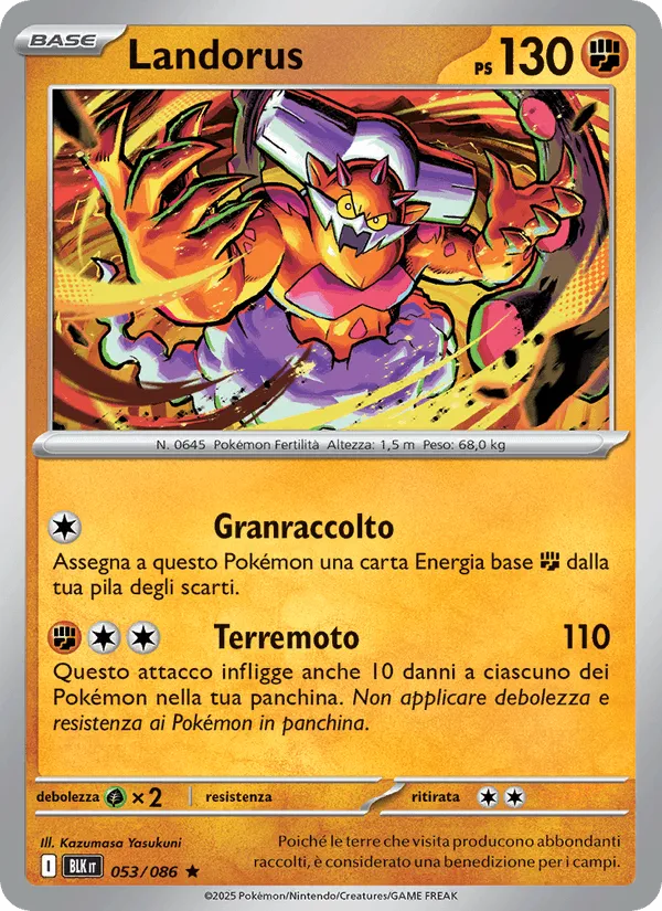 Landorus · Luce Nera 053/86