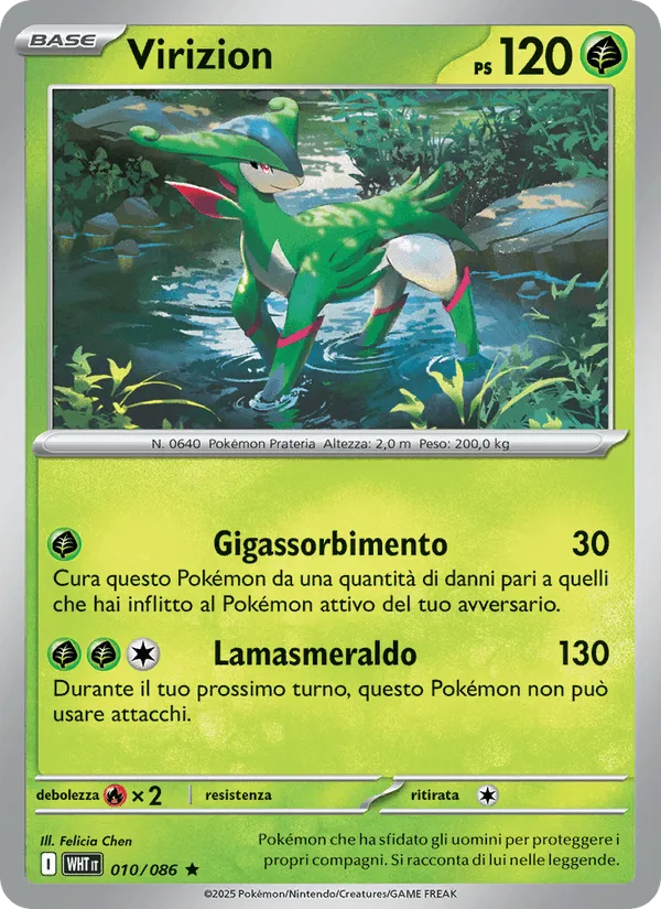 Virizion · Fuoco Bianco 010/86