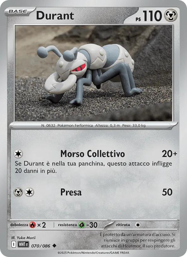 Durant · Fuoco Bianco 070/86