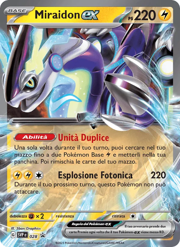Miraidon-ex · SVP Black Star Promos 028/225