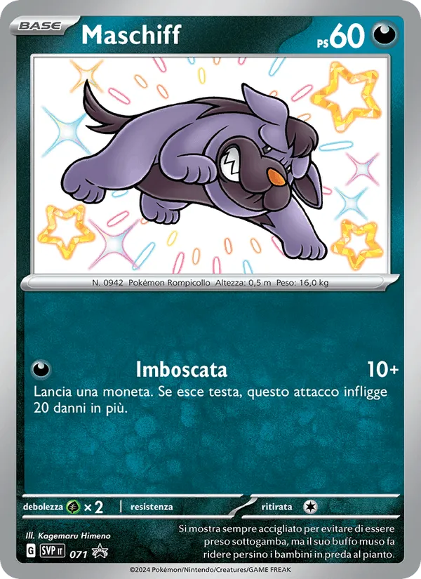 Maschiff · SVP Black Star Promos 071/225