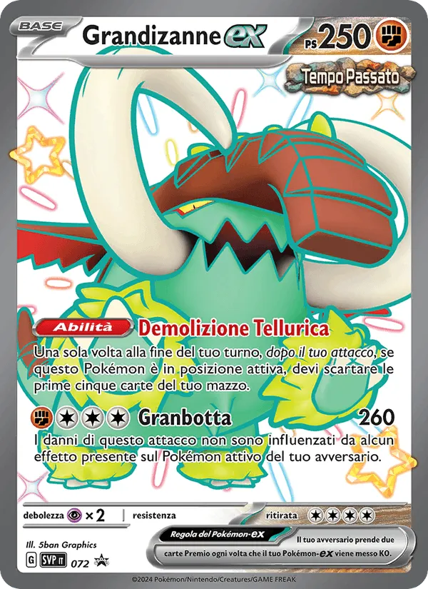Grandizanne-ex · SVP Black Star Promos 072/225